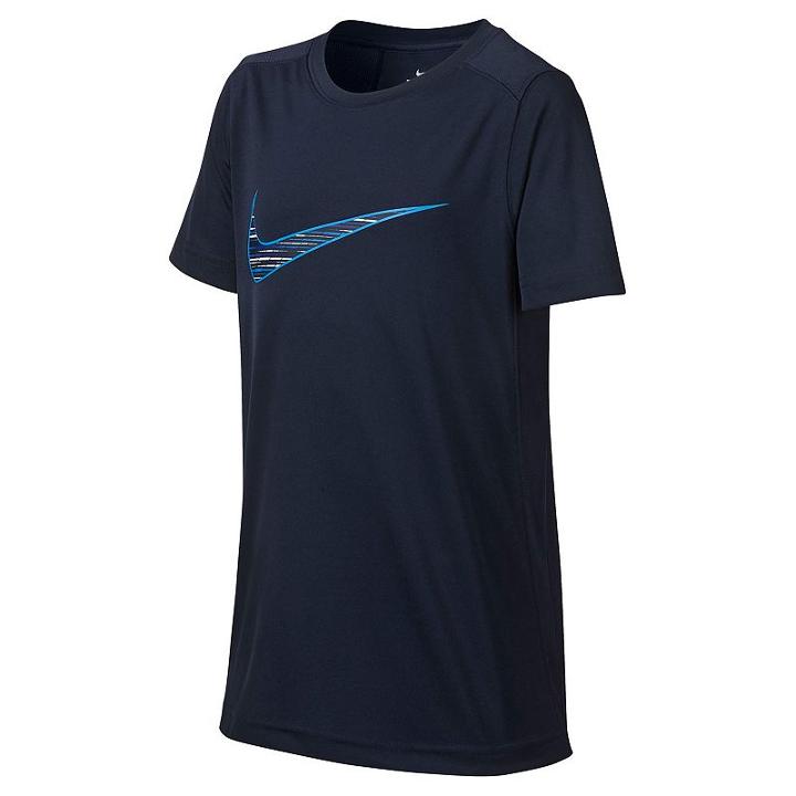 Boys 8-20 Nike Legacy Swoosh Tee, Boy's, Size: Small, Light Blue