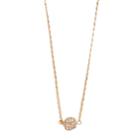 Lc Lauren Conrad Fireball Choker Necklace, Women's, Gold