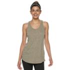 Women's Tek Gear&reg; Jersey Racerback Tank, Size: Xl Tall, Dark Green