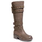 Two Lips Too Too Janice Women's Knee High Boots, Size: Medium (11), Brown