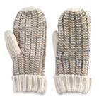 Madden Nyc Women's Lined Spectrum Knit Mittens, Natural