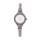 Laura Ashley Women's Crystal Watch, Size: Small, Grey