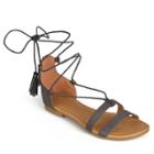 Journee Collection Amee Women's Sandals, Girl's, Size: 10, Grey