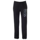 Men's Ac/dc Back In Black Lounge Pants, Size: Small, Black