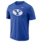 Men's Nike Byu Cougars Logo Tee, Size: Medium, Blue