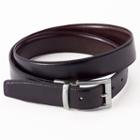 Croft & Barrow&reg; Reversible Stitch-edge Faux-leather Belt, Men's, Size: 34, Black