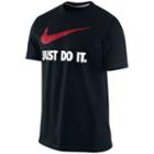 Men's Nike Just Do It Tee, Size: Small, Black