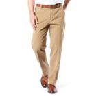 Men's Dockers&reg; Smart 360 Flex Classic-fit Workday Khaki Pants D3, Size: 33x29, Beig/green (beig/khaki)