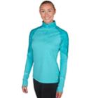 Women's Skechers Distance 1/4 Zip Pullover, Size: Xl, Blue Other