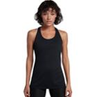 Women's Nike Dry Training Mesh Racerback Tank, Size: Large, Grey (charcoal)