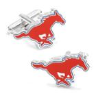 Smu Mustangs Cuff Links, Men's, Multicolor