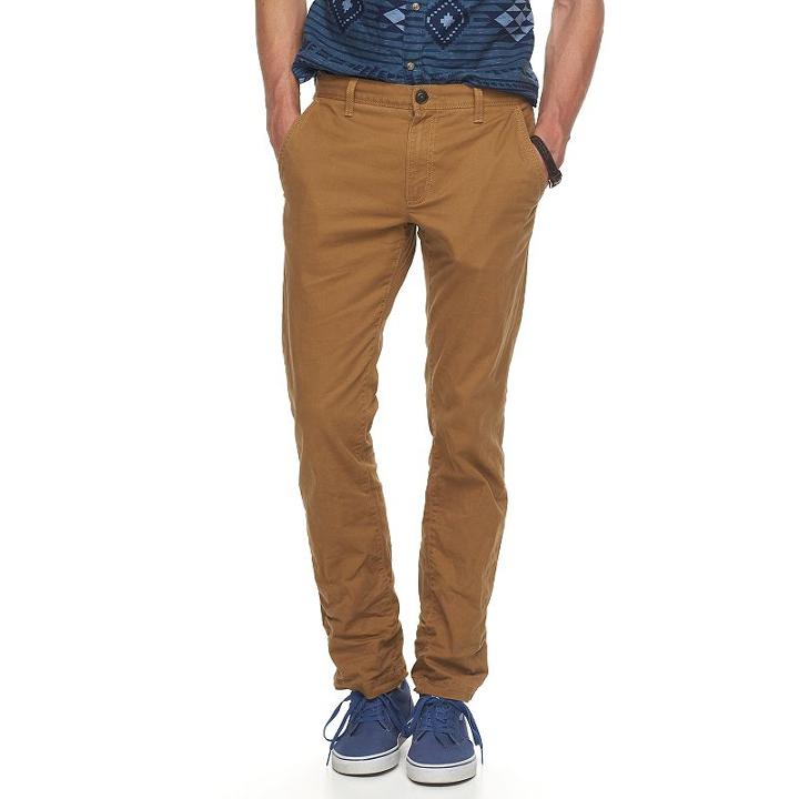 Men's Urban Pipeline Slim Straight Chino, Size: 34x34, Yellow
