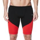 Men's Nike Surge Poly Performance Swim Jammer, Size: 36, Med Red