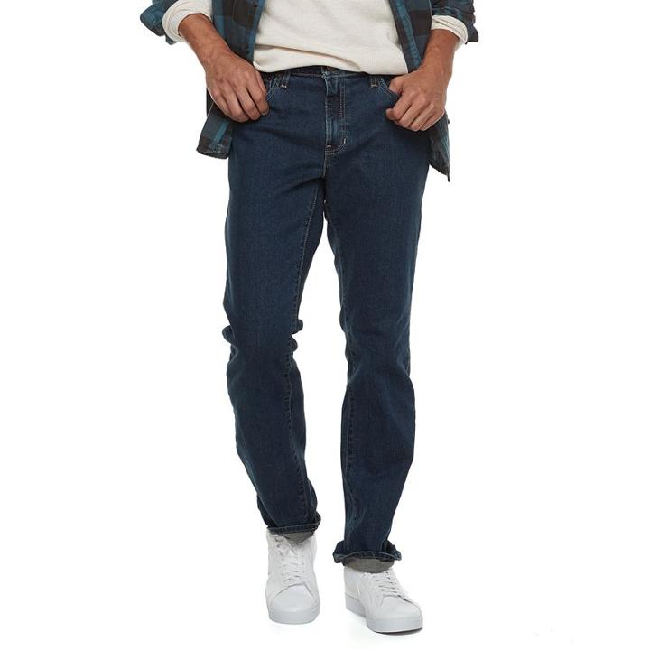 Men's Urban Pipeline&reg; Straight-fit Flex Jeans, Size: 34x32, Med Blue