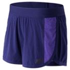 Women's New Balance Petal Performance Workout Shorts, Size: Xl, Light Blue