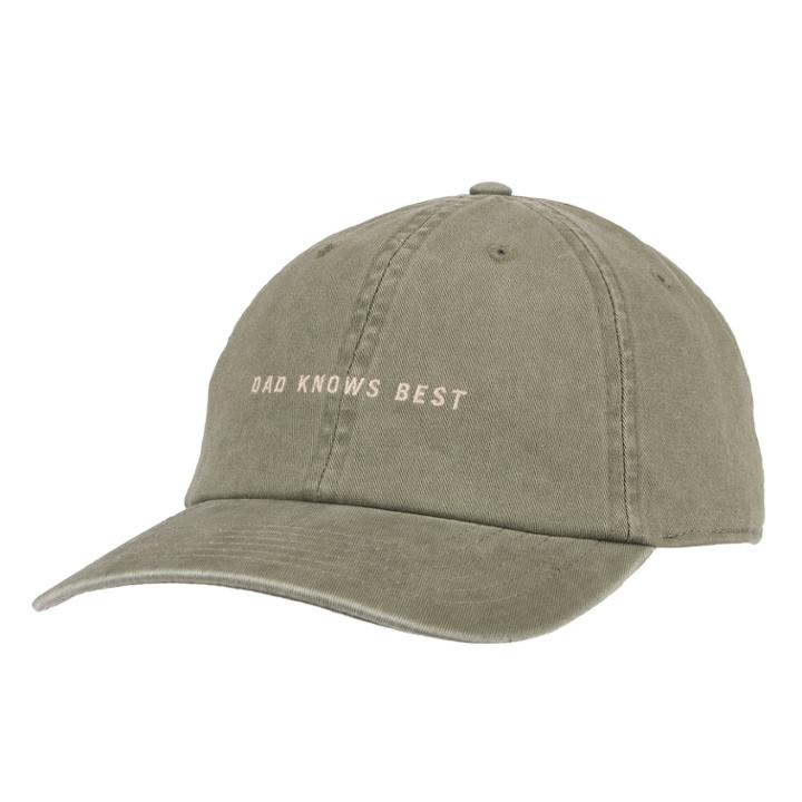 Men's Wembley Novelty Dad Cap, Med Green