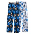 Boys 4-16 Up-late 2-pack Sports Fan Lounge Pants, Size: 6-8, Multicolor