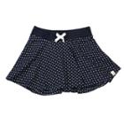 Girls 4-6x Burt's Bees Baby Organic Printed Skirt, Girl's, Size: 5, Blue (navy)