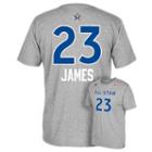 Men's Adidas Cleveland Cavaliers Lebron James All-star Name & Number Tee, Size: Small, Red