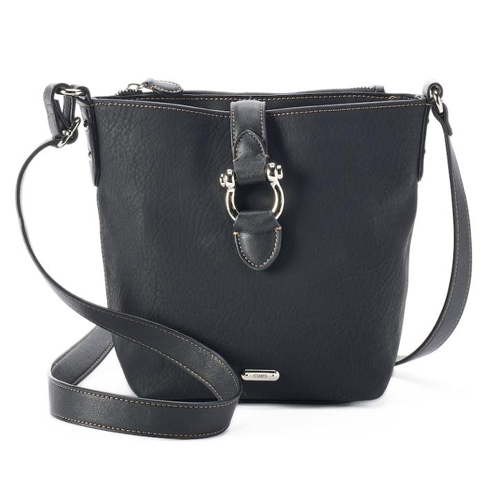Chaps Ashley Crossbody Bag, Women's, Black