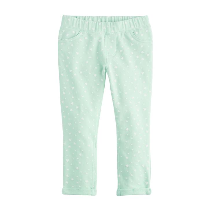 Girls 4-10 Jumping Beans&reg; Ankle Jeggings, Size: 6, Lt Green