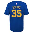 Boys 4-7 Golden State Warriors Kevin Durant Name And Number Tee, Size: S 4, Blue Other