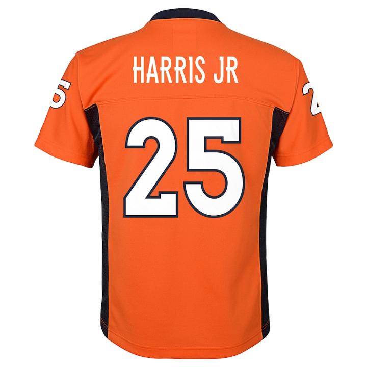 Boys 8-20 Denver Broncos Chris Harris Jr. Mid-tier Jersey, Size: Xl 18-20, Orange Harris