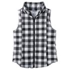 Girls 7-16 So&reg; Zip-up Puffer Vest, Girl's, Size: 7-8, White