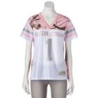 Women's Realtree Eastern Michigan University Game Day Jersey, Size: Large, White