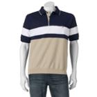 Men's Safe Harbor Classic-fit Banded-bottom Polo, Size: Small, Blue (navy)