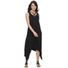 Women's Apt. 9 Strappy Shark-bite Maxi Dress, Size: Large, Black