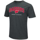 Men's Wisconsin Badgers Wordmark Tee, Size: Xxl, Dark Red
