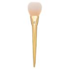 Real Techniques Bold Metals Collection 100 Arched Powder Makeup Brush, Yellow