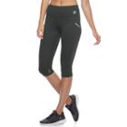Women's Fila Sport&reg; Reflective Capri Leggings, Size: Xl, Grey