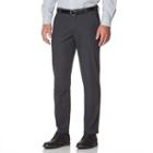 Men's Chaps Classic-fit Flannel Flat-front Pants, Size: 32x32, Black