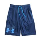 Boys 8-20 Under Armour Prototype Logo Shorts, Size: Small, Dark Blue