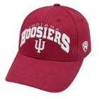 Adult Top Of The World Indiana Hoosiers Whiz Adjustable Cap, Med Red