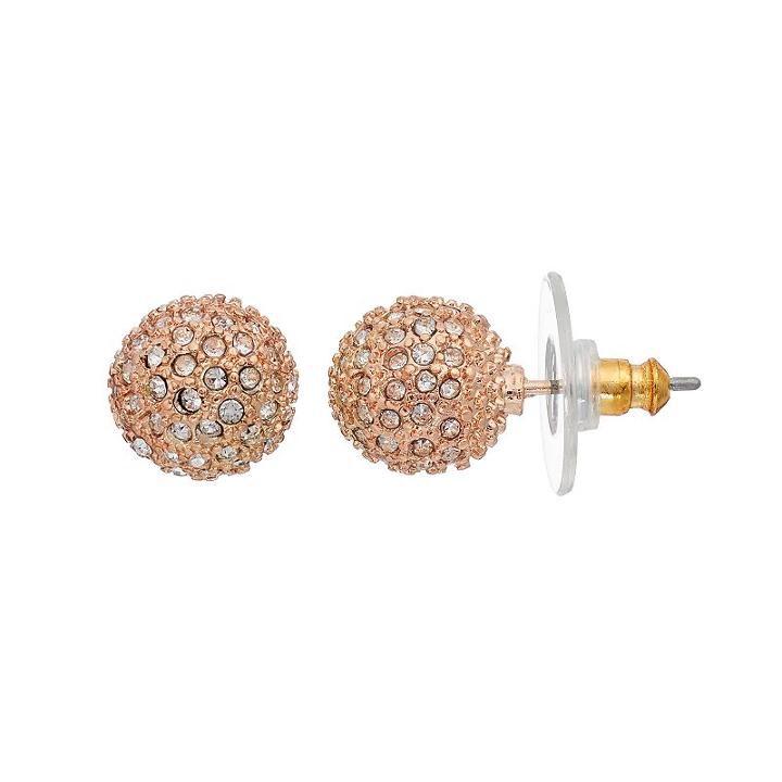Napier Fireball Stud Earrings, Women's, Pink