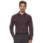 Men's Marc Anthony Slim-fit Stretch Button-down Shirt, Size: Xl, Purple