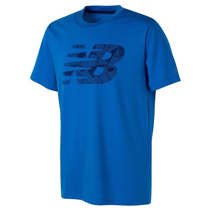 Boys 8-20 New Balance Graphic Tee, Boy's, Size: 18-20, Brt Blue