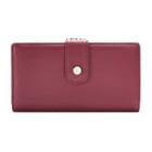 Apt. 9&reg; Soho Leather Rfid-blocking Tab Clutch, Women's, Pink
