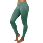 Women's Soybu Commando Yoga Leggings, Size: Medium, Green