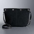 Simply Vera Vera Wang Oakland Crossbody Bag, Women's, Black