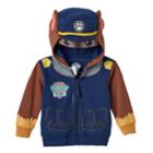 Toddler Boy Paw Patrol Chase Costume Hoodie, Size: 4t, Blue (navy)