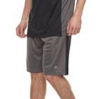 Big & Tall Russell Striped Athletic Shorts, Men's, Size: 3xb, Dark Grey