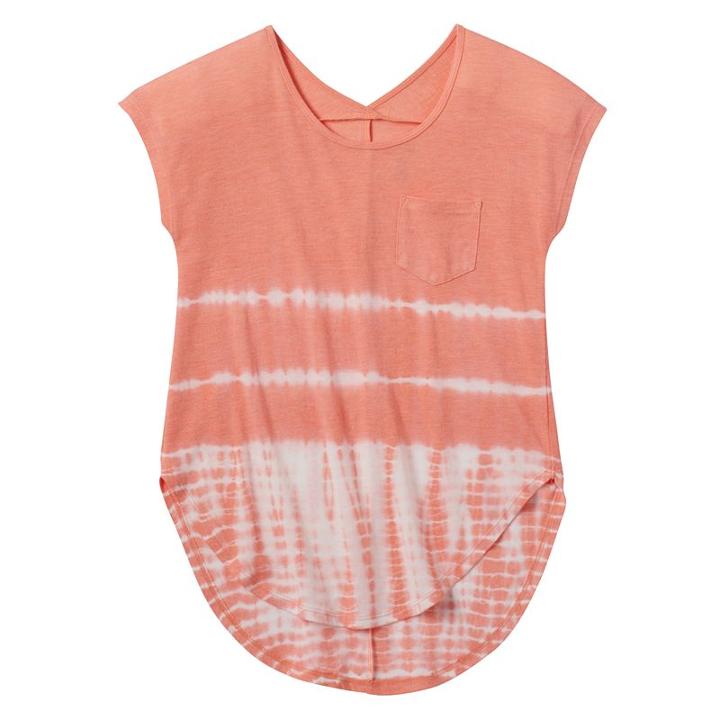 Girls 7-16 & Plus Size Mudd&reg; Dolman Pocket Tee, Girl's, Size: 18 1/2, Lt Orange