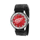 Game Time Veteran Series Detroit Red Wings Silver Tone Watch - Nhl-vet-det - Men, Black