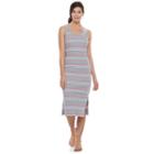 Juniors' So&reg; Tipped Midi Tank Dress, Girl's, Size: Medium, Med Grey