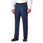 Men's Haggar&reg; Cool 18&reg; Pro Classic-fit Wrinkle-free Flat-front Expandable Waist Pants, Size: 36x29, Turquoise/blue (turq/aqua)