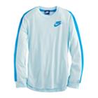Girls 7-16 Nike Colorblock Stripe Top, Size: Small, Blue (navy)
